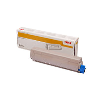 Genuine OKI MC853 Yellow Toner